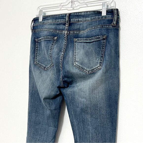 Pistola Tory Destroyed Denim Jean Joggers 29 Whiskered Soft Ankle Jeans - Picture 7 of 11